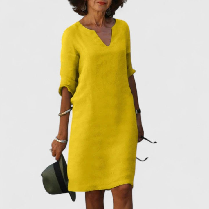 Taylor | Vestido Confortável com Decote em V