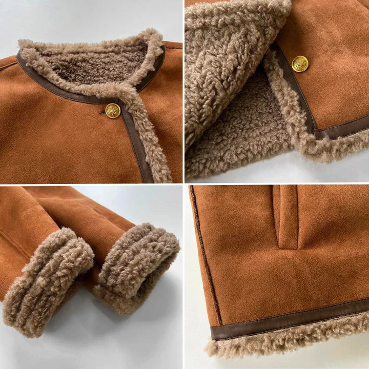 Evy | Chaqueta de Piel de Oveja CloudSoft