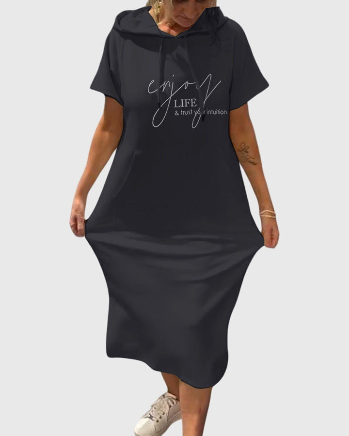 Marlowe | Vestido casual con capucha
