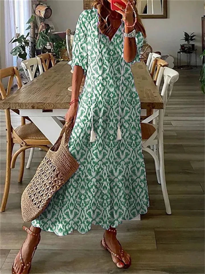 Annemarie Boho Maxi Dress