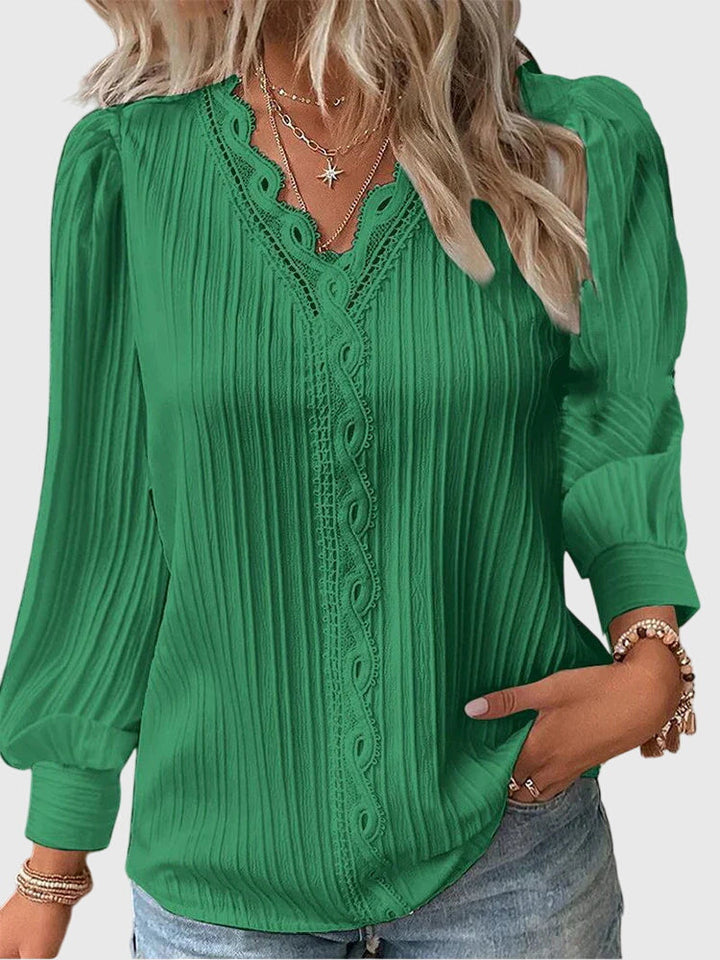 Andrea | Blusa elegante de manga larga