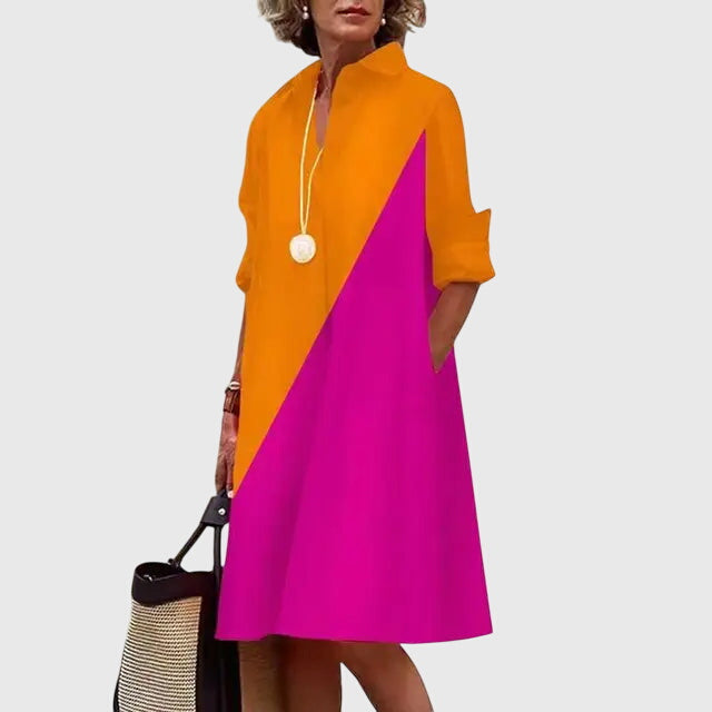Paige - Vestido Elegante com Bolsos