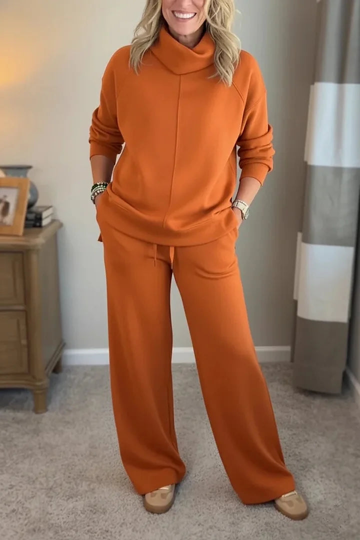 Colleen | Casual Turtle-neck 2 Piece