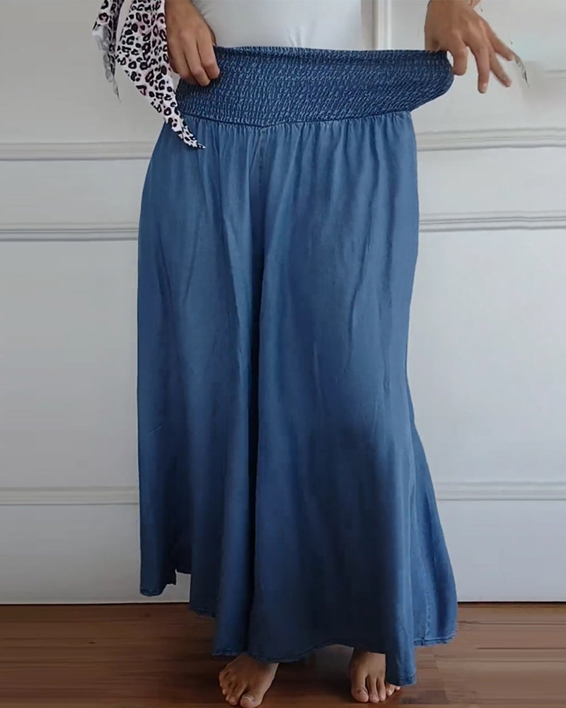 Jasper | Pantalones con cintura fruncida y ajuste fluido