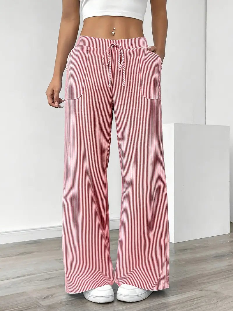 Halina | Stylish Casual Drawstring Trousers