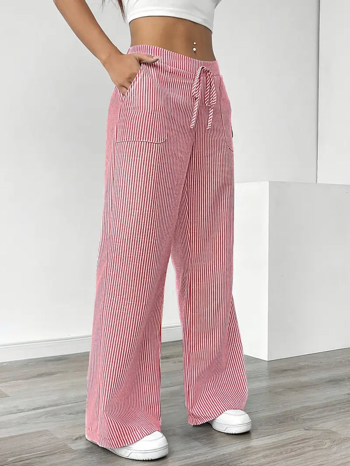 Halina | Stylish Casual Drawstring Trousers