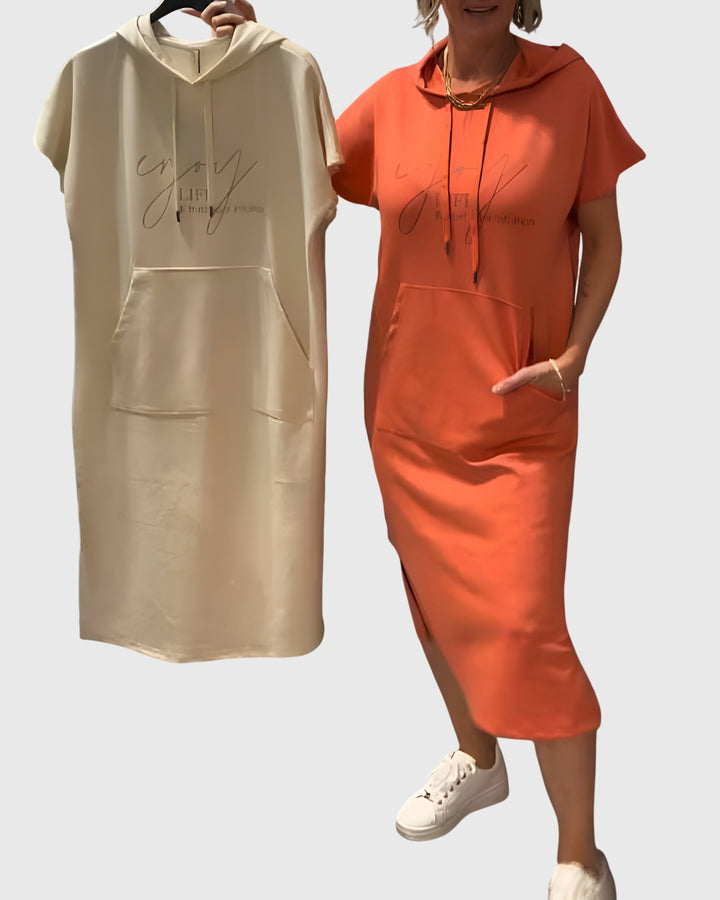 Marlowe | Vestido casual con capucha
