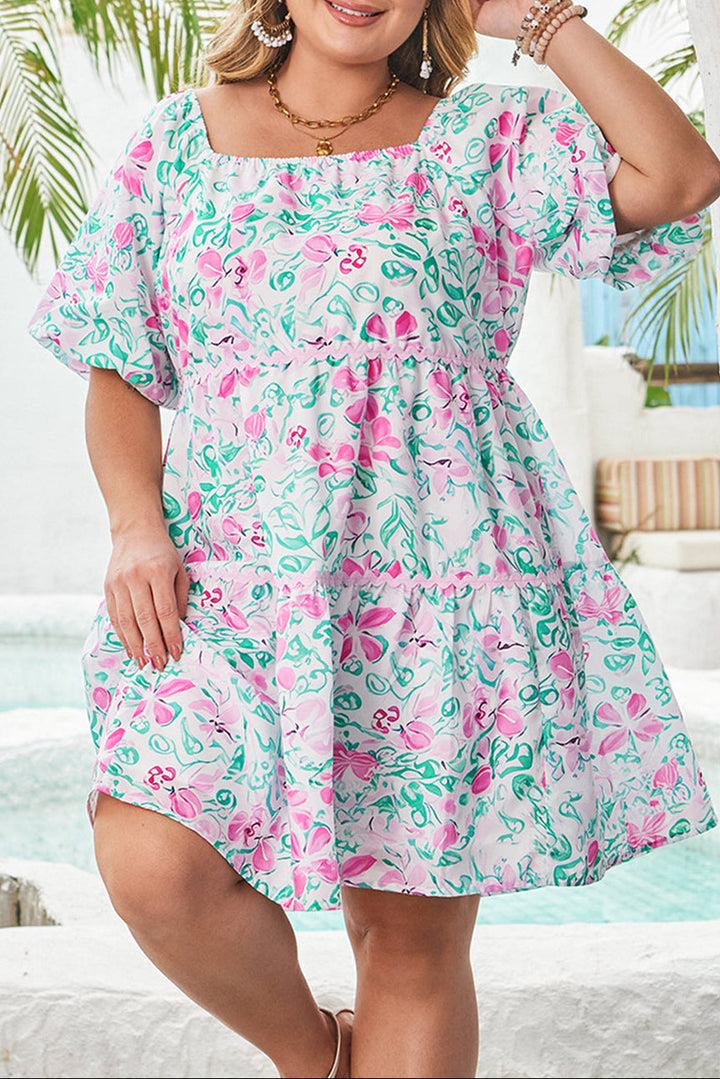 Luna | Vestido Mini Florido