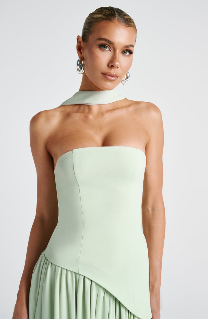 Vestido Maxi Chic de Lujo con Abertura
