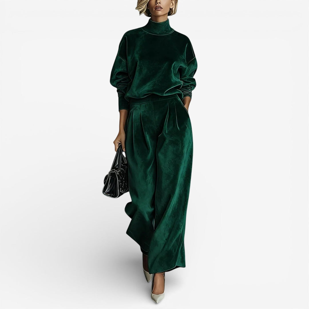 Evangeline Contemporary Set | Modern Relaxed Two Piece Set