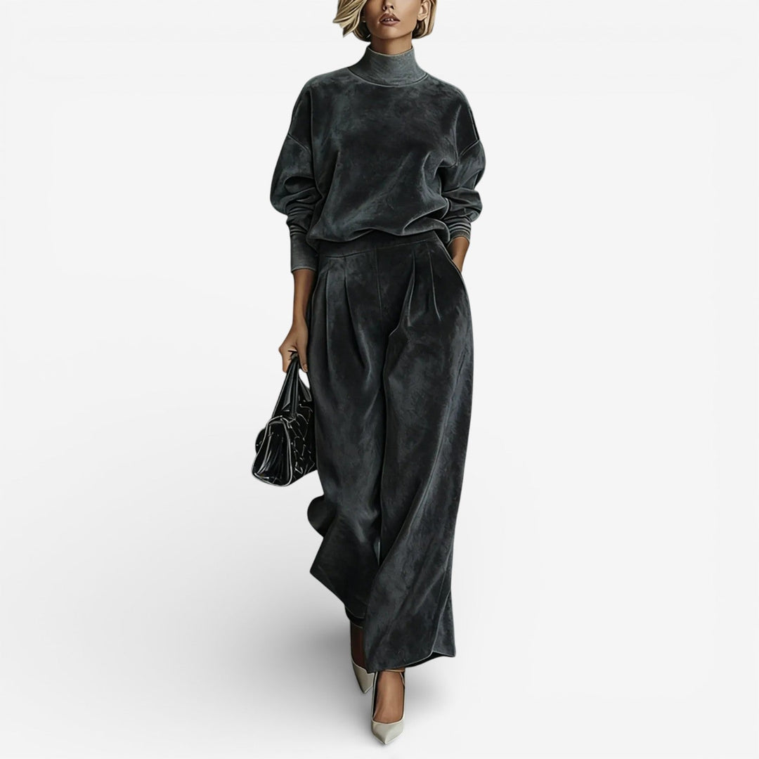 Evangeline Contemporary Set | Modern Relaxed Two Piece Set