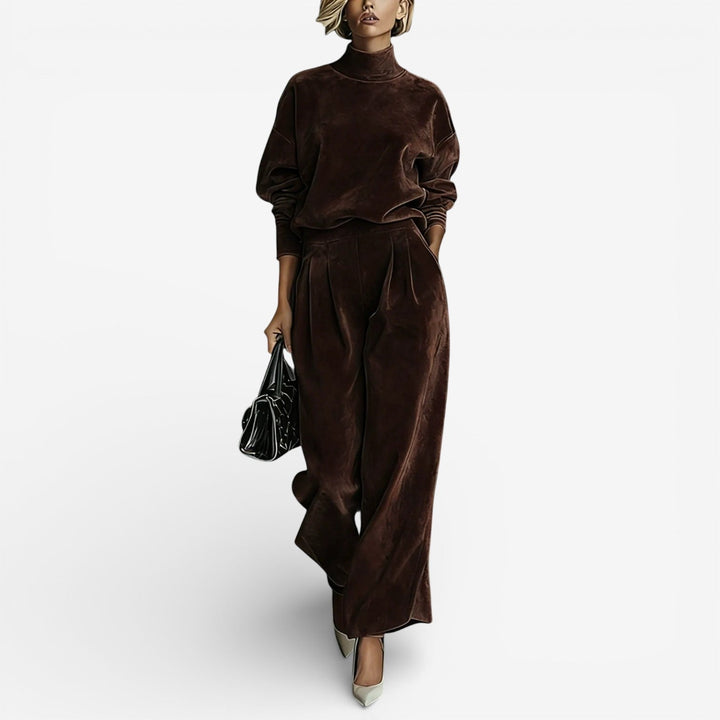 Evangeline Contemporary Set | Modern Relaxed Two Piece Set