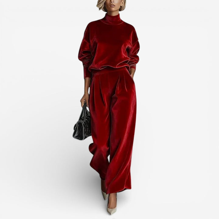 Evangeline Contemporary Set | Modern Relaxed Two Piece Set
