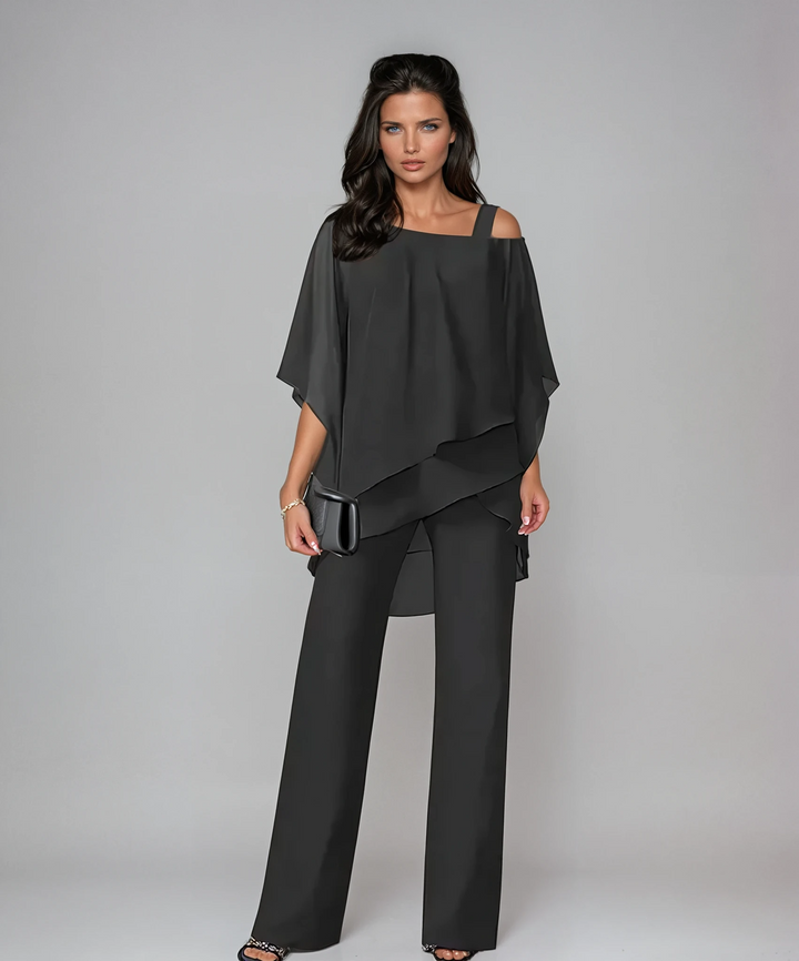 Mariella Two-Piece Layered Set | Relaxed Elegant Co-Ord Set