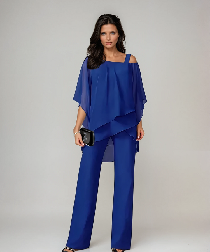 Mariella Two-Piece Layered Set | Relaxed Elegant Co-Ord Set
