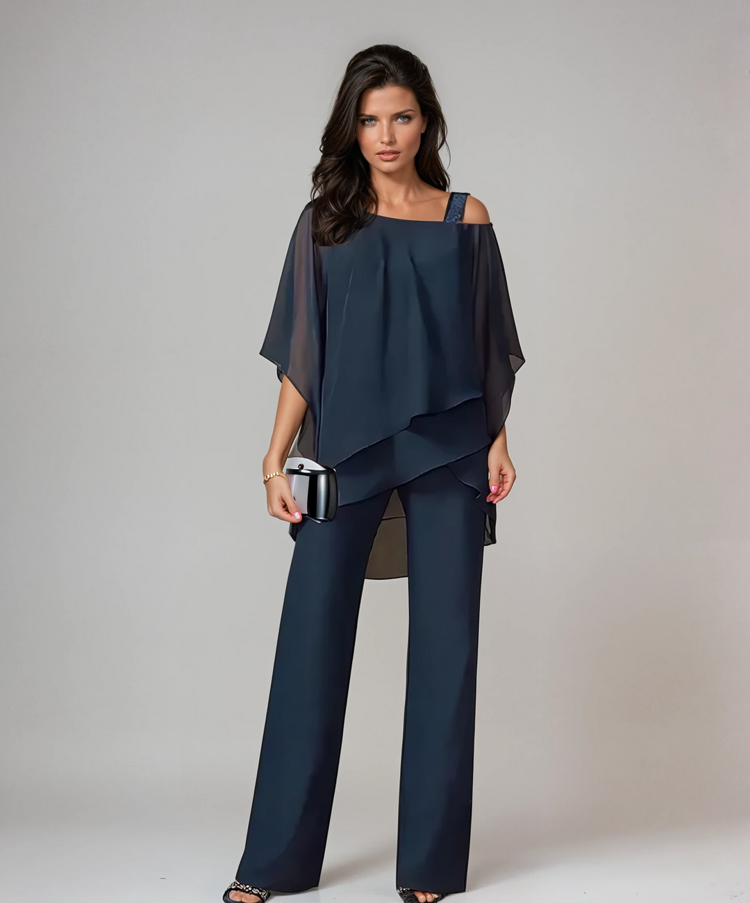 Mariella Two-Piece Layered Set | Relaxed Elegant Co-Ord Set