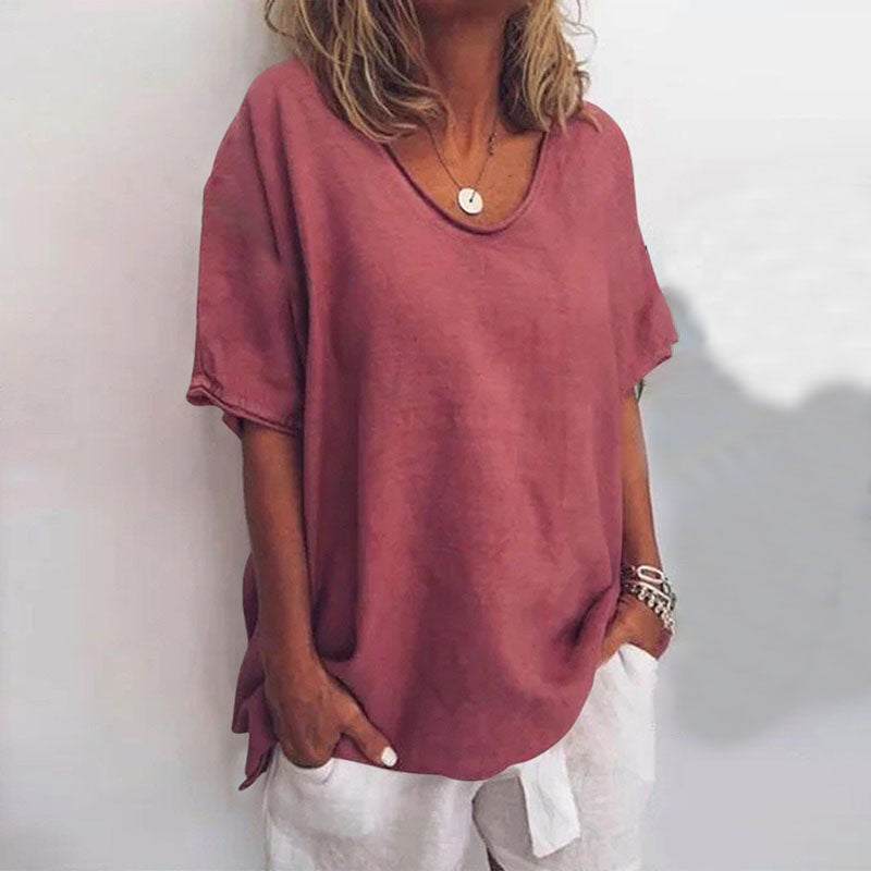 CALLIE – Top cómodo de corte holgado