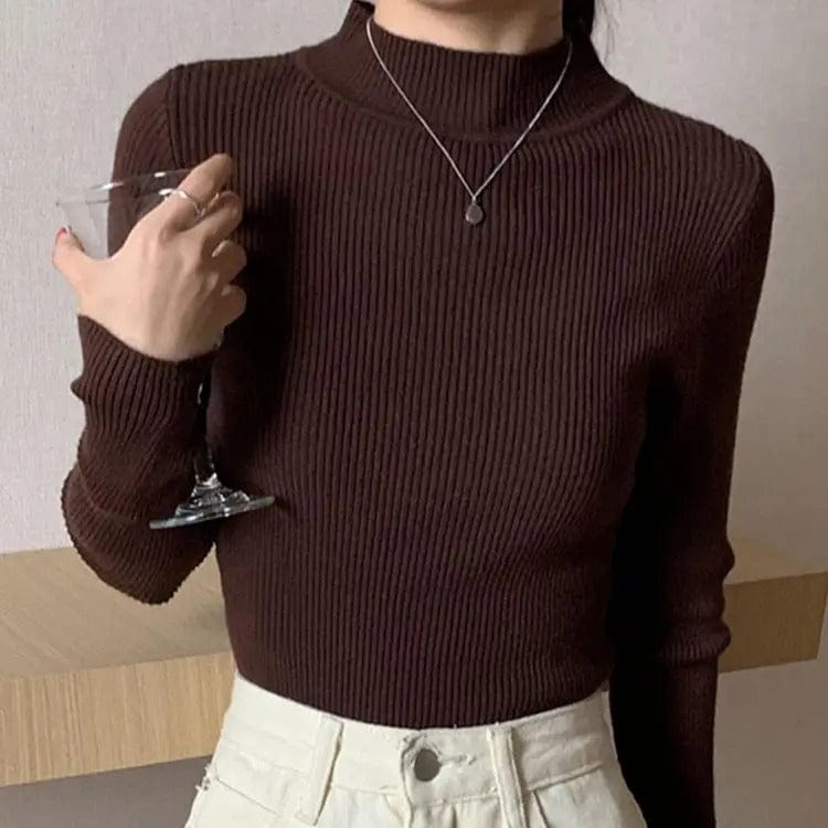 Suéter de gola alta em cashmere Luna