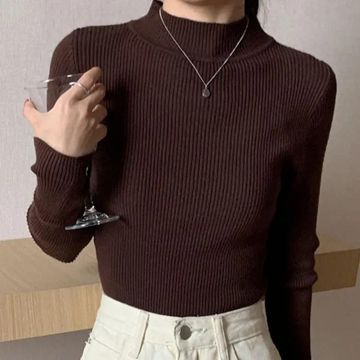 Suéter de gola alta em cashmere Luna