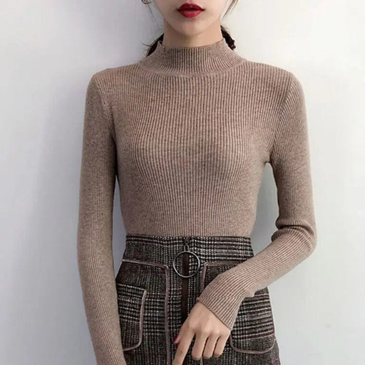Suéter de gola alta em cashmere Luna