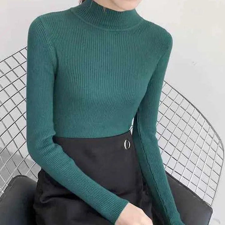 Suéter de gola alta em cashmere Luna
