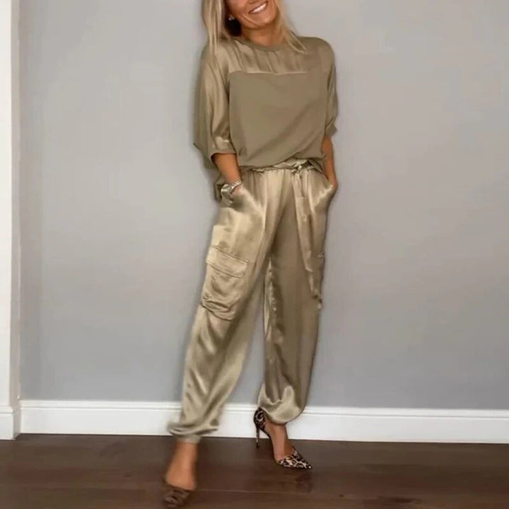 Elly | Conjunto Casual de Dos Piezas para Mujer