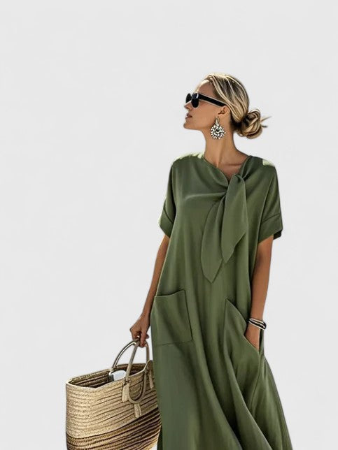 Antonina | Vestido con cobertura para el abdomen