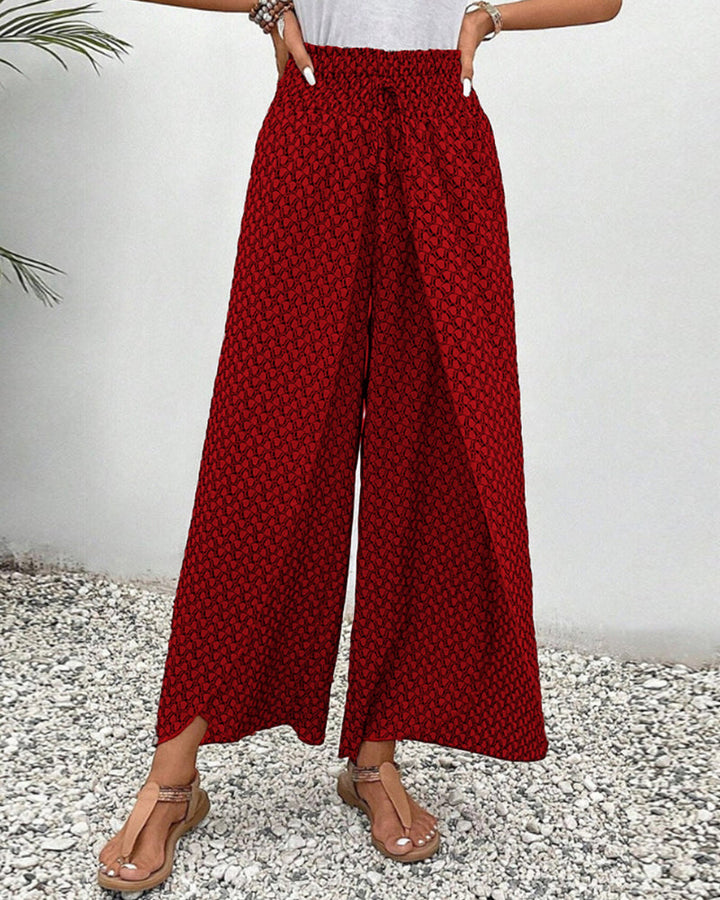 LUNARA - WOMEN'S WIDE-LEG TROUSERS