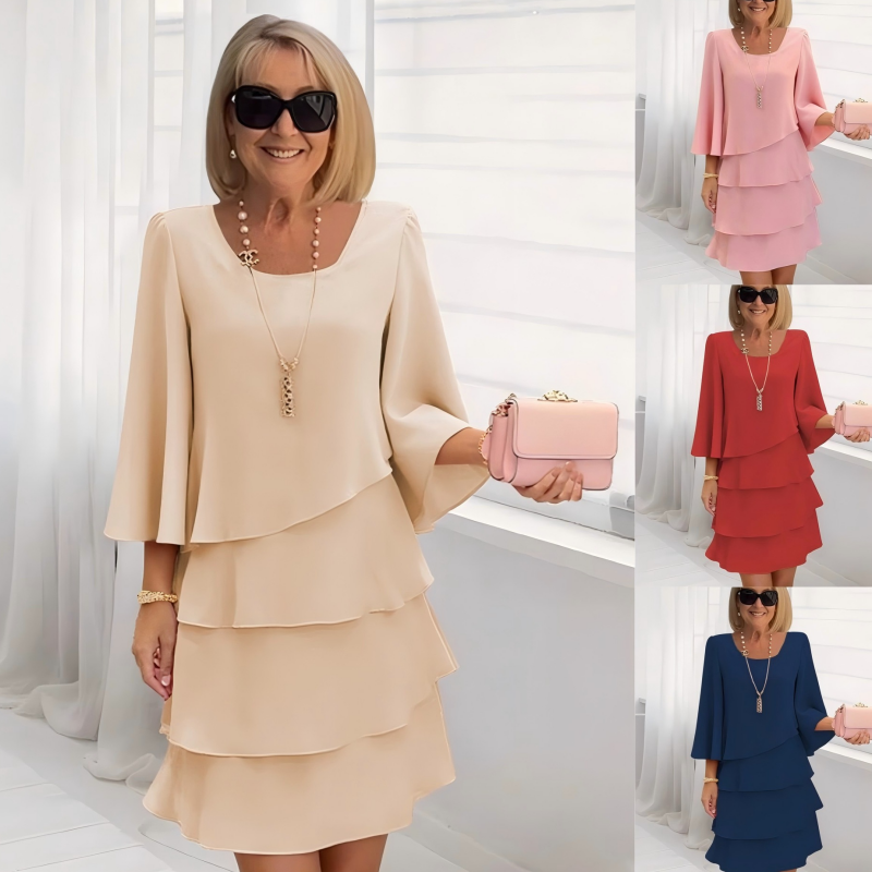 Rosalie - Vestido en Capas Atemporal