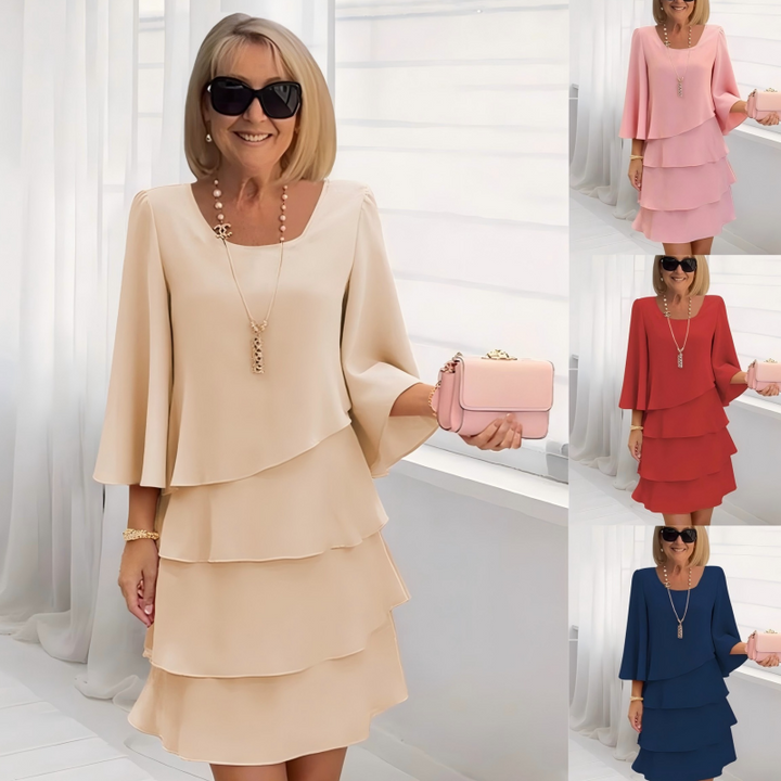 Rosalie - Vestido en Capas Atemporal