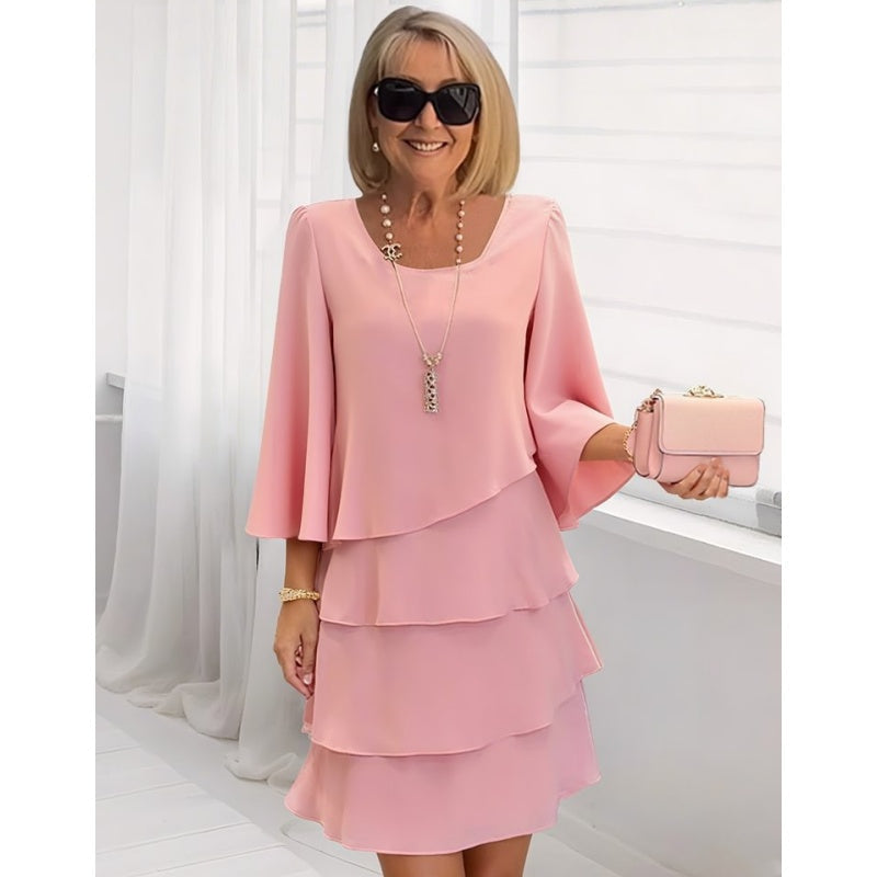 Rosalie - Vestido en Capas Atemporal