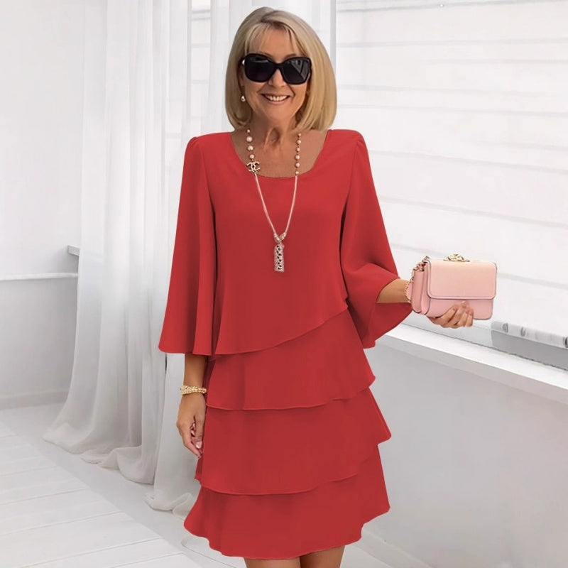 Rosalie - Vestido en Capas Atemporal
