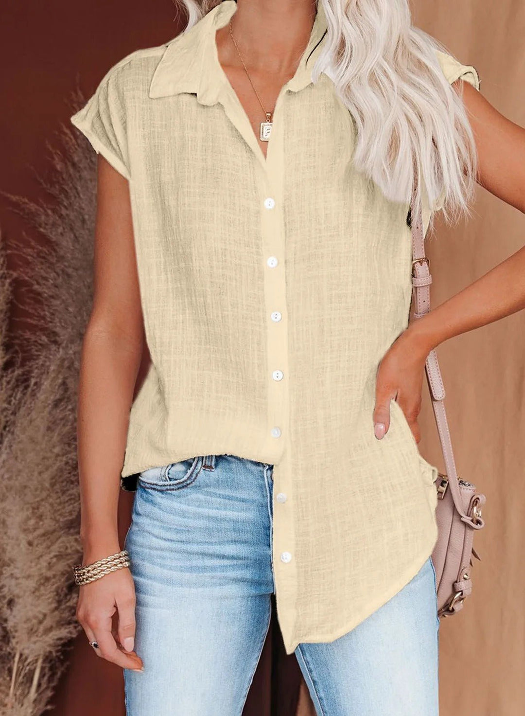 Leonie | Blusa Relajada de Verano