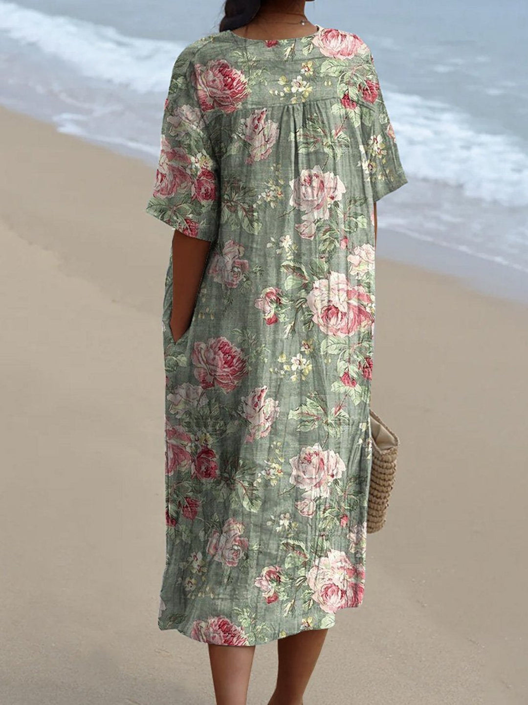 Lina - Vestido Vintage con Flores