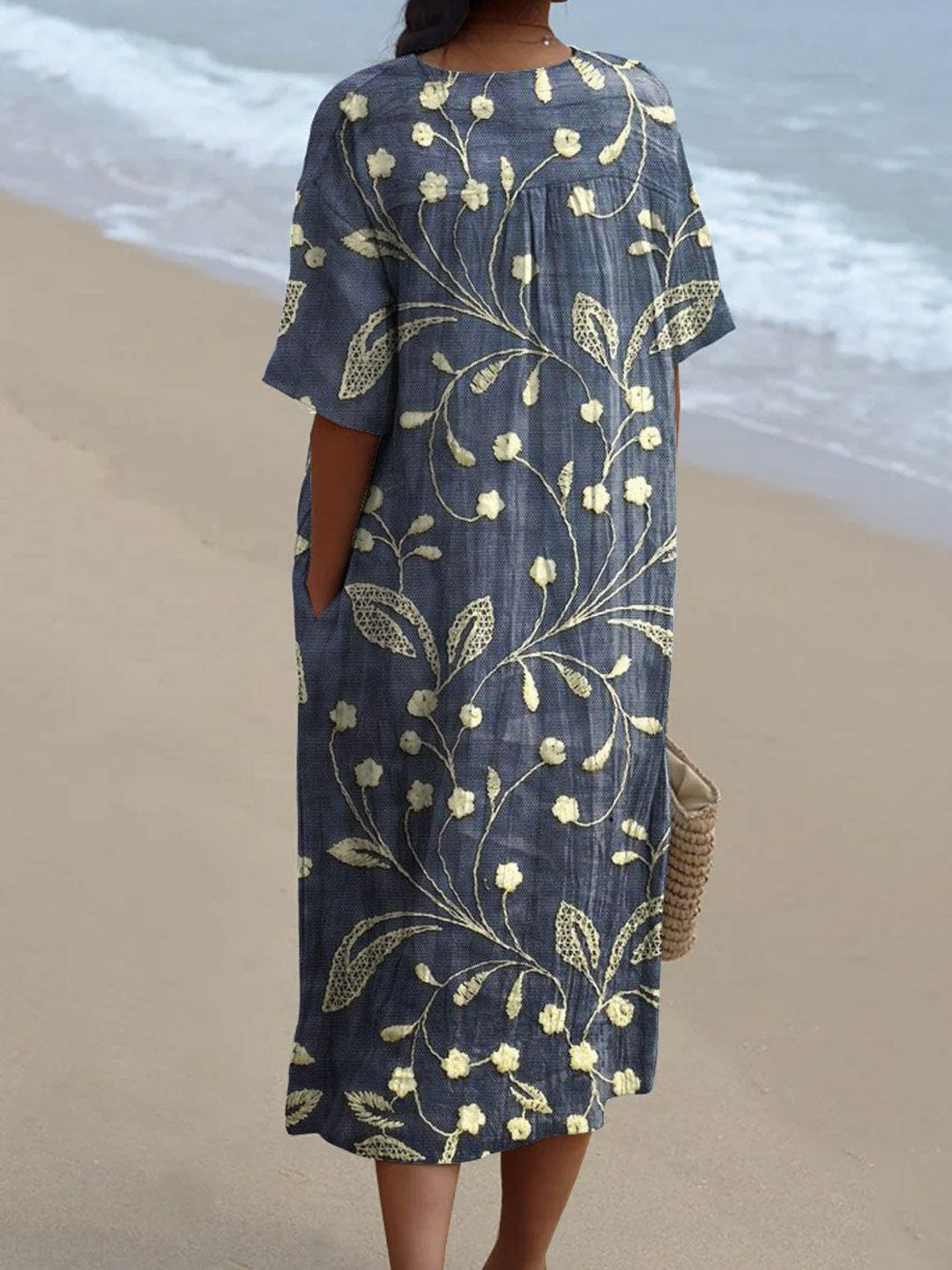Lieke - Vestido Vintage con Flores